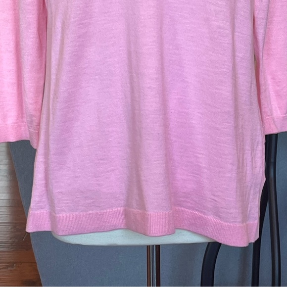Talbots Lightweight Sweater Women’s Size Large Pink - Picture 3 of 14
